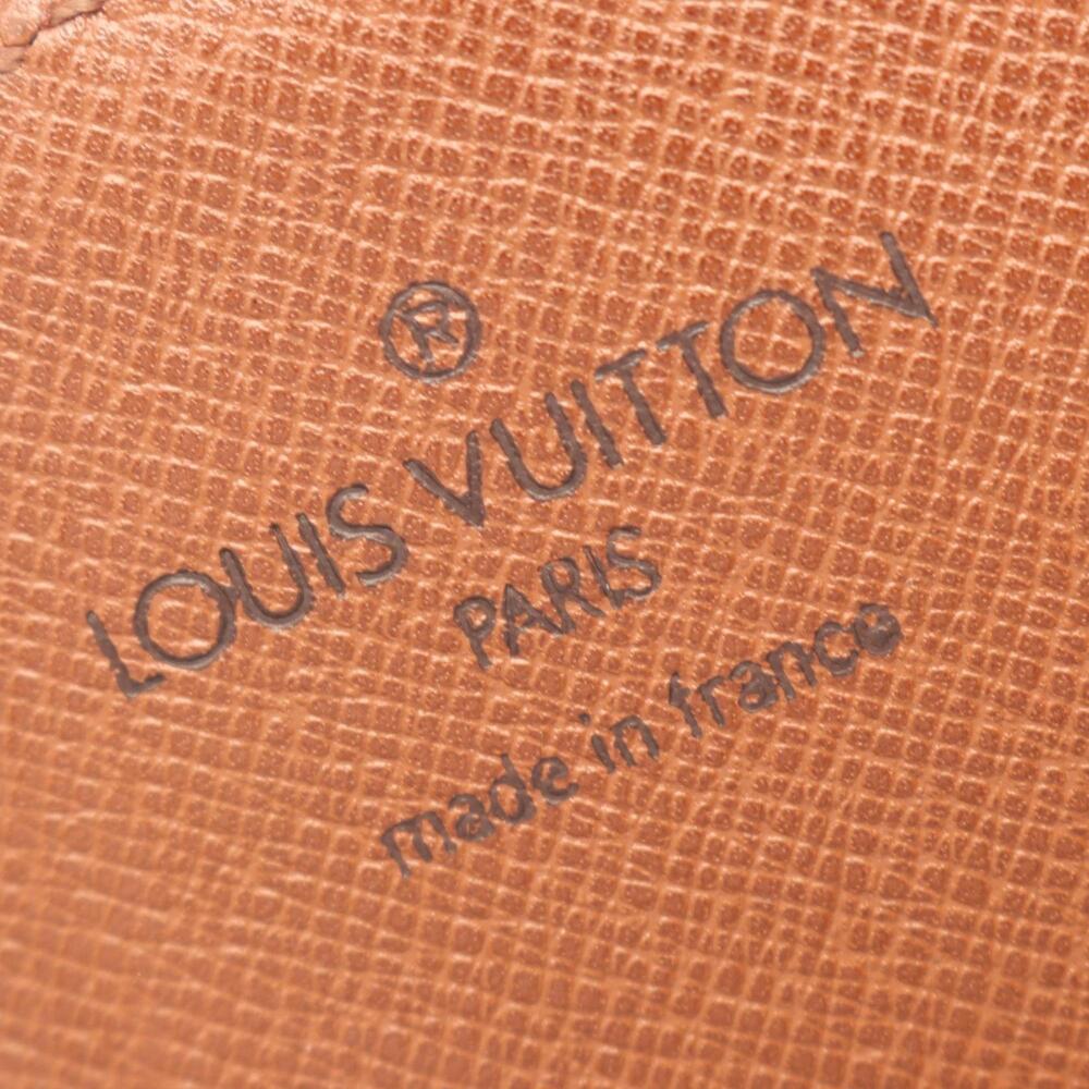 LOUIS VUITTON Authentic Brown Monogram Leather Shoulder Bag - Picture 4 of 11